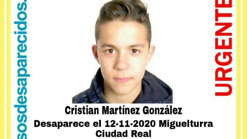 Buscan a un menor de 13 años desaparecido en Miguelturra Buscan a un menor de 13 años desaparecido en Miguelturra
