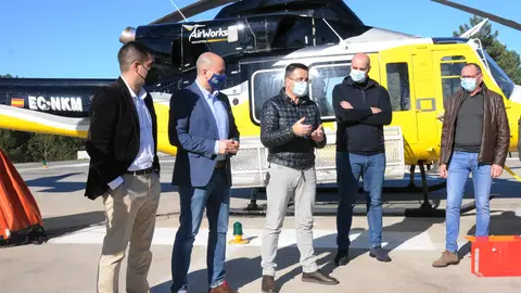 A Xunta investirá 15 M€ na prevención e instición de incendios José Gonzalez en Toén