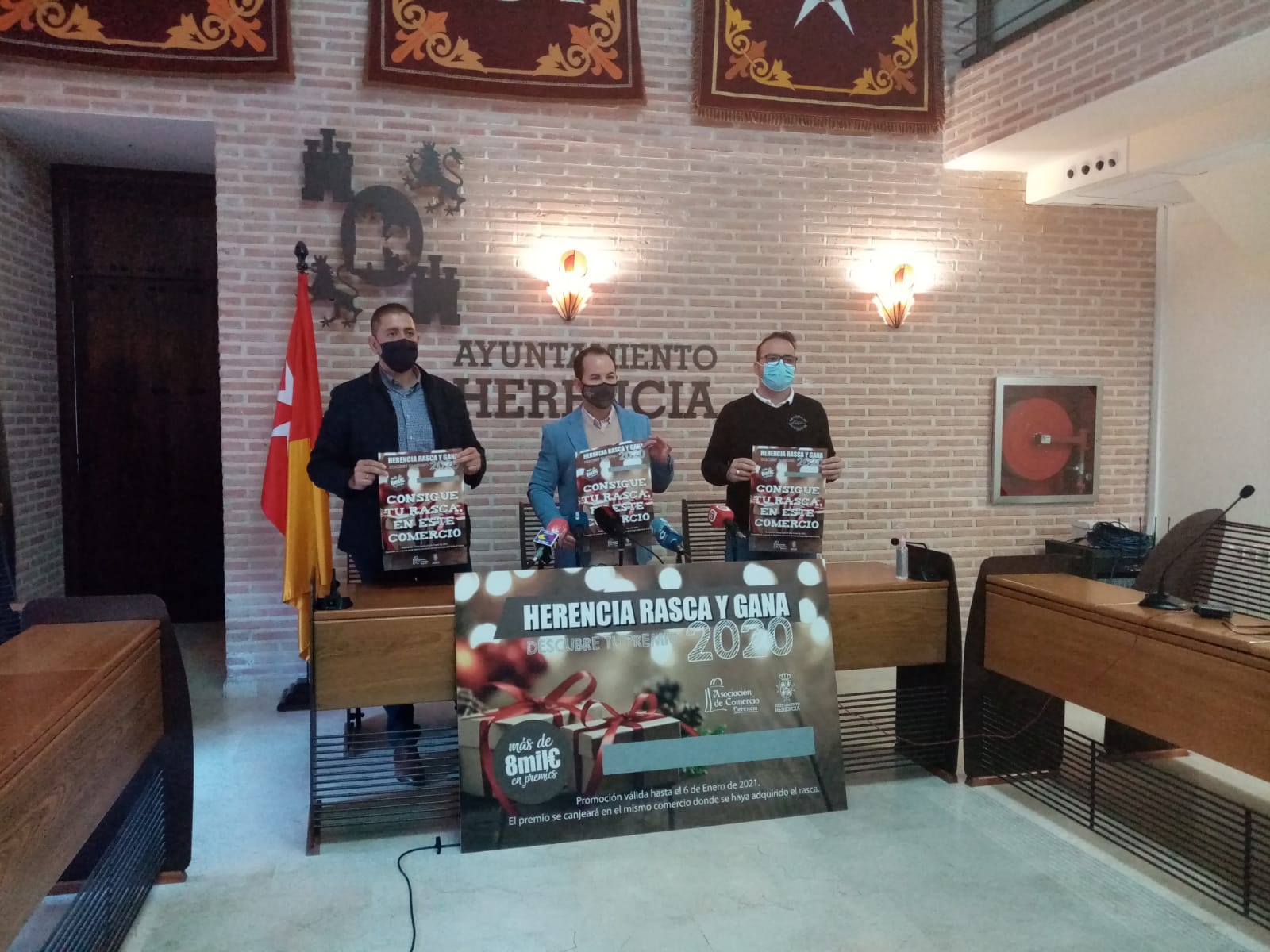 “Rasca y gana” la campaña de la Asociación del Comercio de Herencia para premiar las compras de Navidad “Rasca y gana” la campaña de la Asociación del Comercio de Herencia para premiar las compras de Navidad