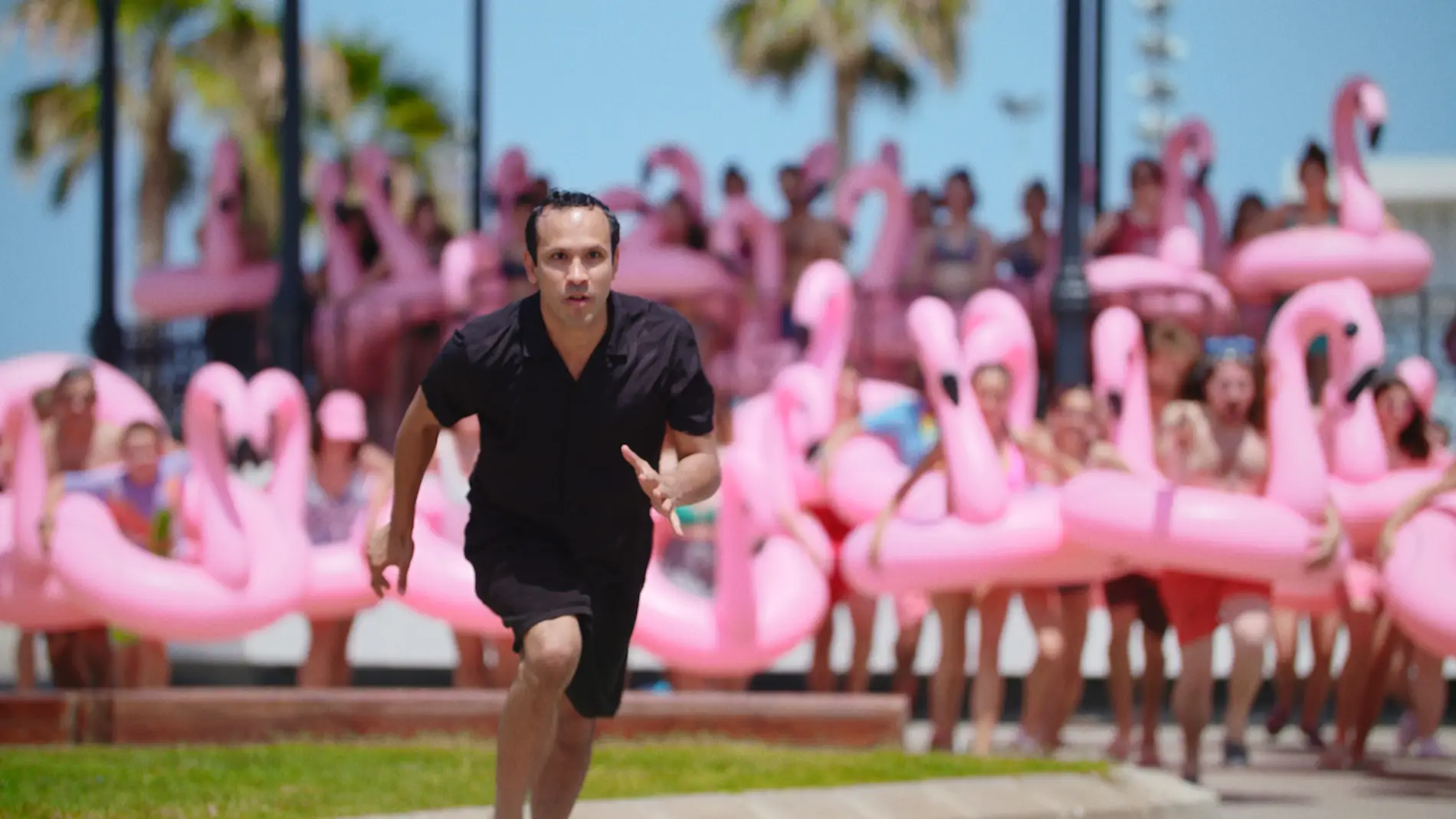 Fotograma de la película 'The Mistery of the Pink Flamingo'