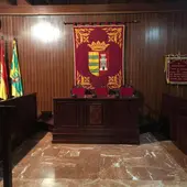 Salón de plenos de Paterna de Rivera Salón de plenos de Paterna de Rivera