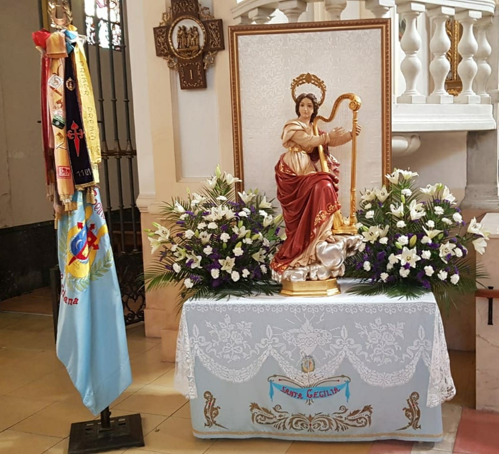 La Filarmónica Beethoven de Campo de Criptana celebró Santa Cecilia con una misa en honor a su patrona La Filarmónica Beethoven de Campo de Criptana celebró Santa Cecilia con una misa en honor a su patrona