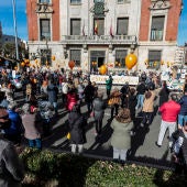 Manifestación en contra de la Ley Celaá en León