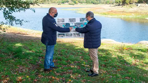 Cachamuíña, pulmón verde e centro de ocio natural na contorna da capital ourensá Mnauel Baltar e Luis Menor