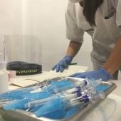 Test de antígenos distribuidos por la Conselleria de Sanidad.