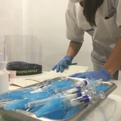 Test de antígenos distribuidos por la Conselleria de Sanidad. Test de antígenos distribuidos por la Conselleria de Sanidad.