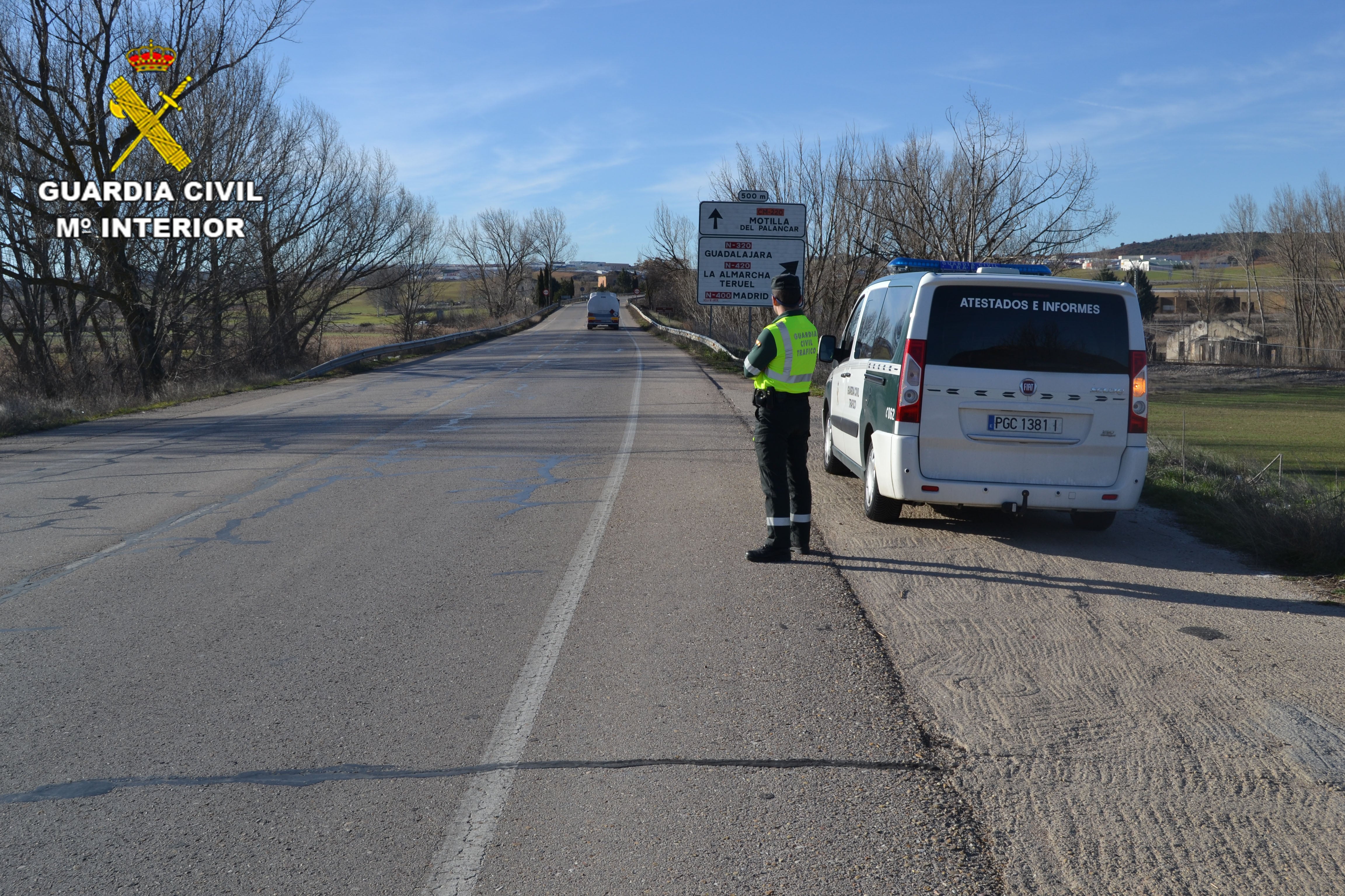 La Guardia Civil investiga al conductor de un vehículo por delitos de homicidio La Guardia Civil investiga al conductor de un vehículo por delitos de homicidio