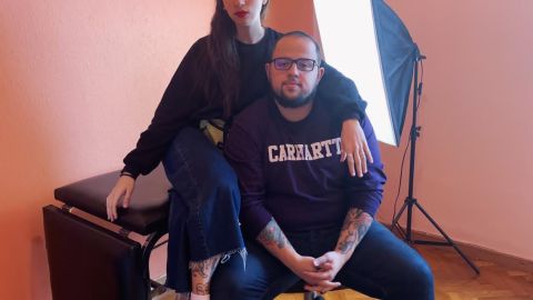 Lua Carballo e Anxo Varela