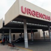 Acceso al área de Urgencias del Hospital Universitario del Vinalopó. 