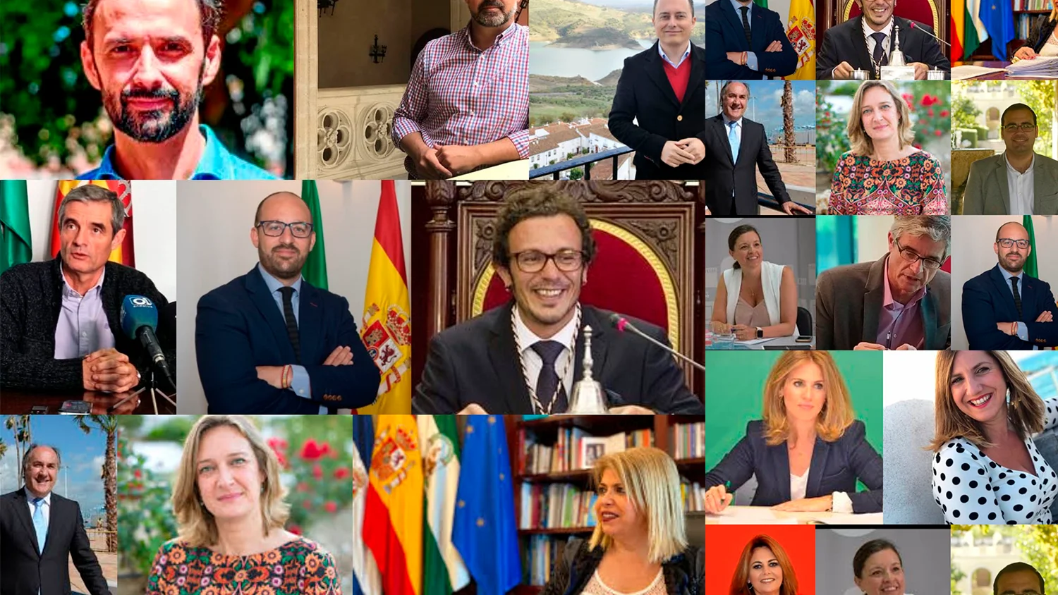 Foto de los alcaldes de Cádiz Foto de los alcaldes de Cádiz