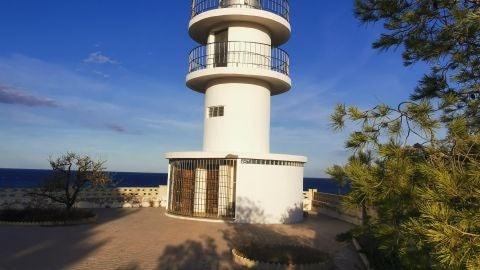 Faro del Cabo de la Huerta en Alicante