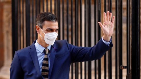 El presidente del Gobierno, Pedro S&aacute;nchez