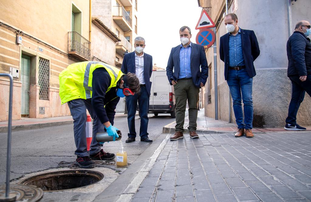 Aspe mide por barrios el riesgo de la covid-19 a través del análisis de sus aguas residuales Aspe mide por barrios el riesgo de la covid-19 a través del análisis de sus aguas residuales