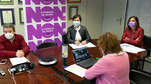 A Xunta premia o traballo de cinco centros educativos A secretaria xeral da Igualdade, Susana López Abella, deu a coñecer os premiados nun acto en liña celebrado en Santiago de Compostela