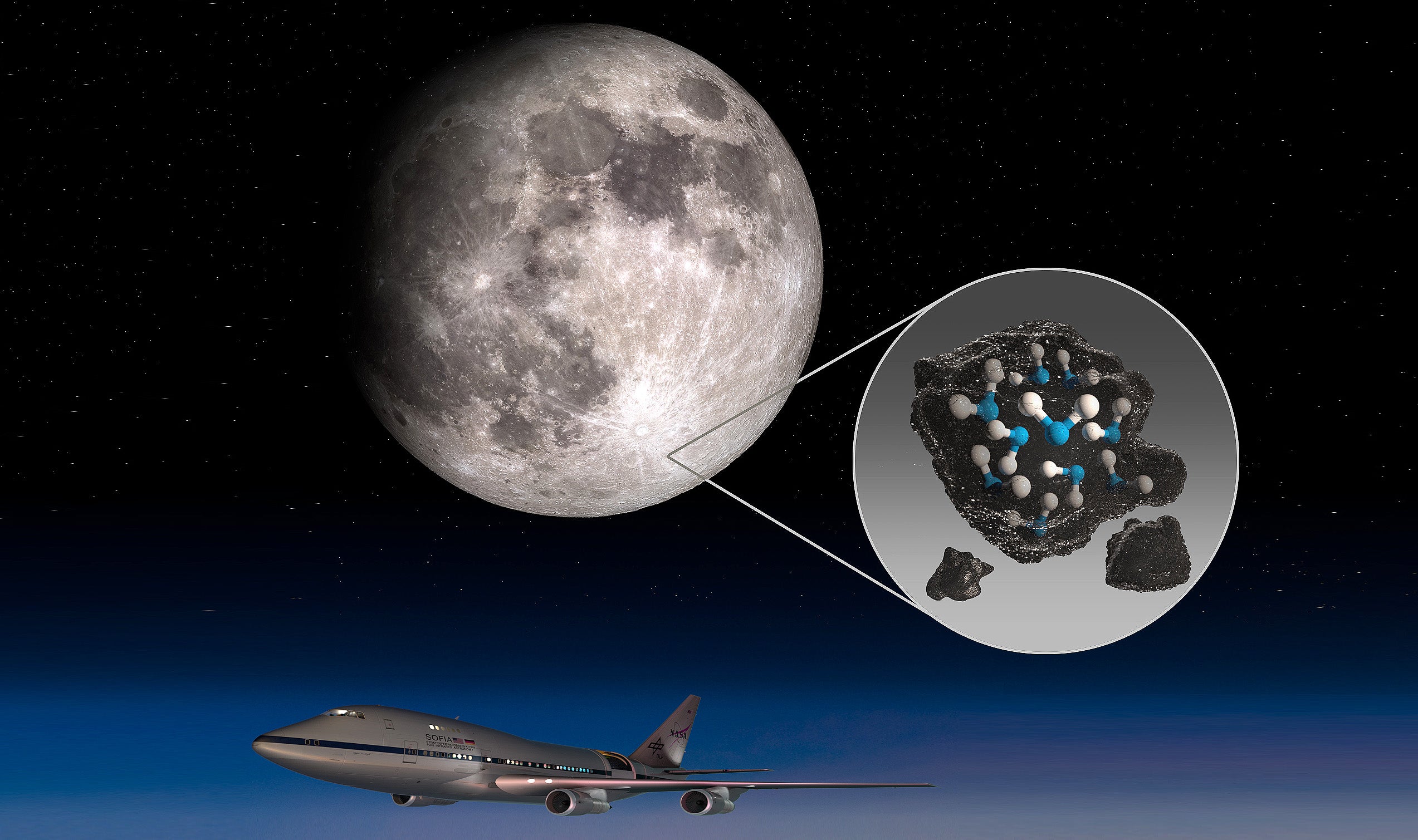 En busca de vida extraterrestre en la Luna En busca de vida extraterrestre en la Luna