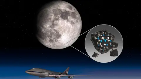 Confirmada la existencia de agua en la Luna Confirmada la existencia de agua en la Luna