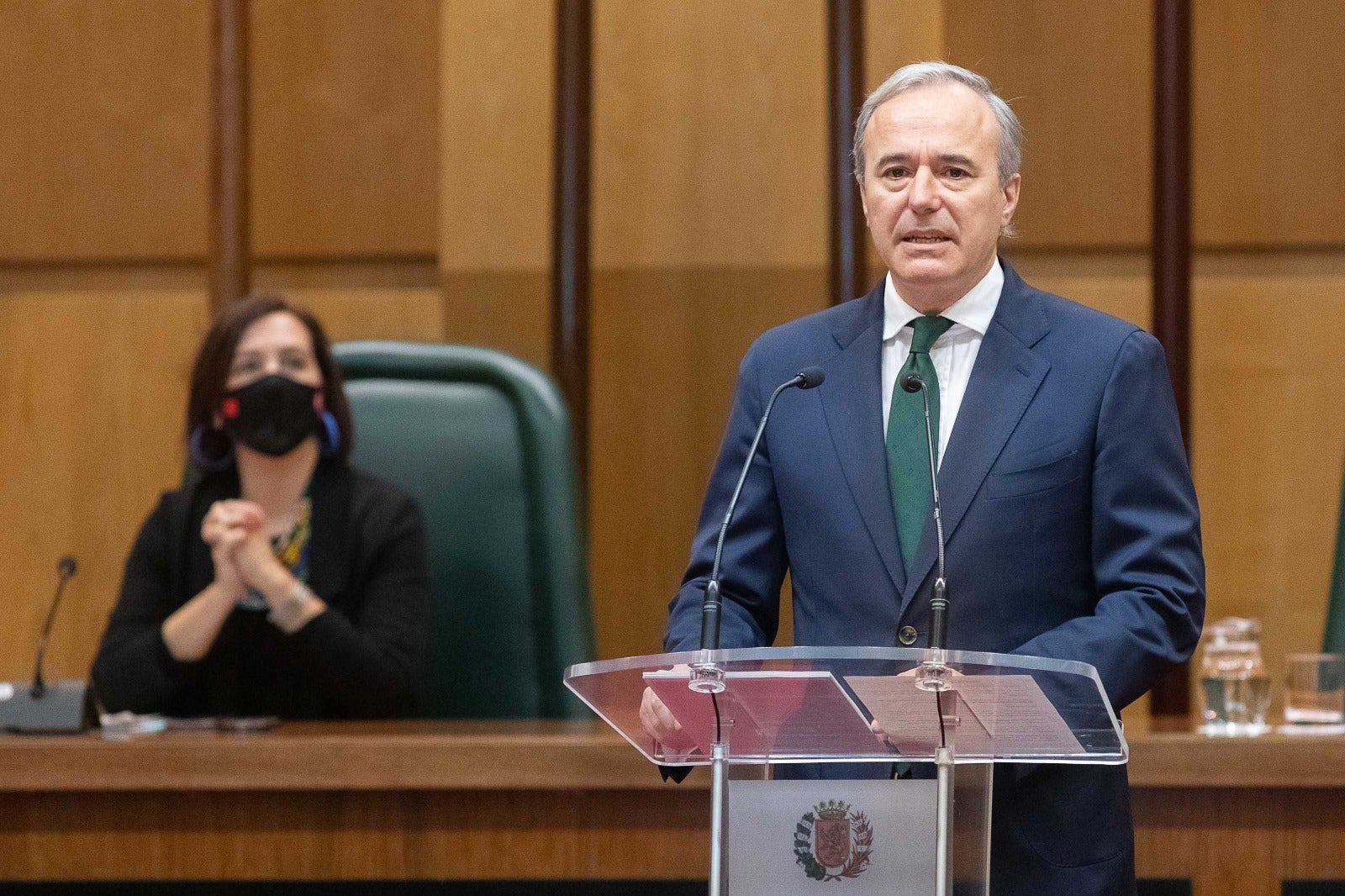 Jorge Azcón destaca la actuación del equipo de Gobierno frente a la crisis del Covid-19 Jorge Azcón destaca la actuación del equipo de Gobierno frente a la crisis del Covid-19