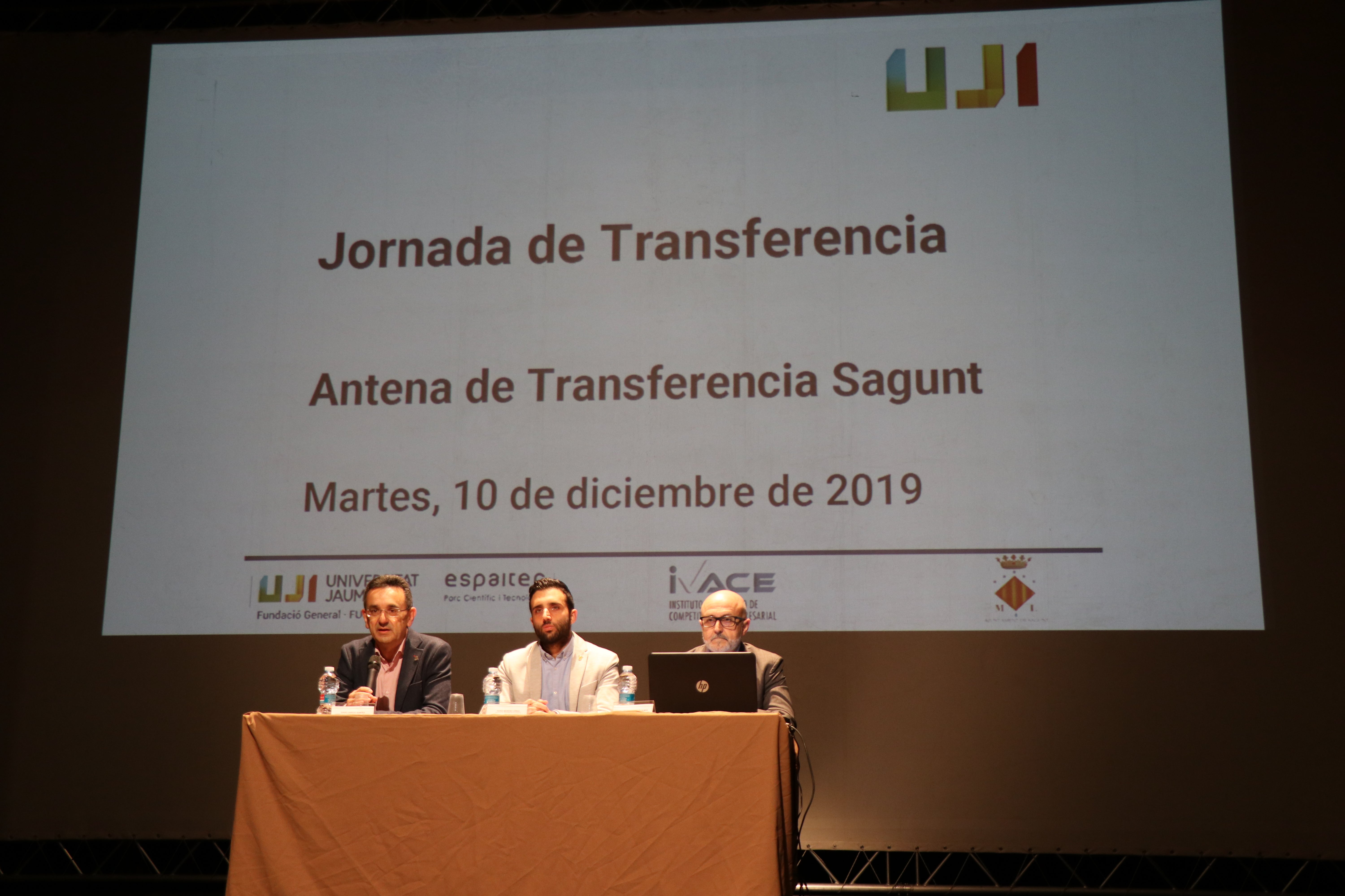 La Universitat Jaume I organiza la II Jornada de Innovación UJI–Empresas en Sagunto para dar respuesta a los retos en I+D+i y favorecer la colaboración conjunta La Universitat Jaume I organiza la II Jornada de Innovación UJI–Empresas en Sagunto para dar respuesta a los retos en I+D+i y favorecer la colaboración conjunta