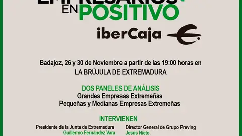 III Encuentro Empresarios en Positivo Onda Cero Extremadura