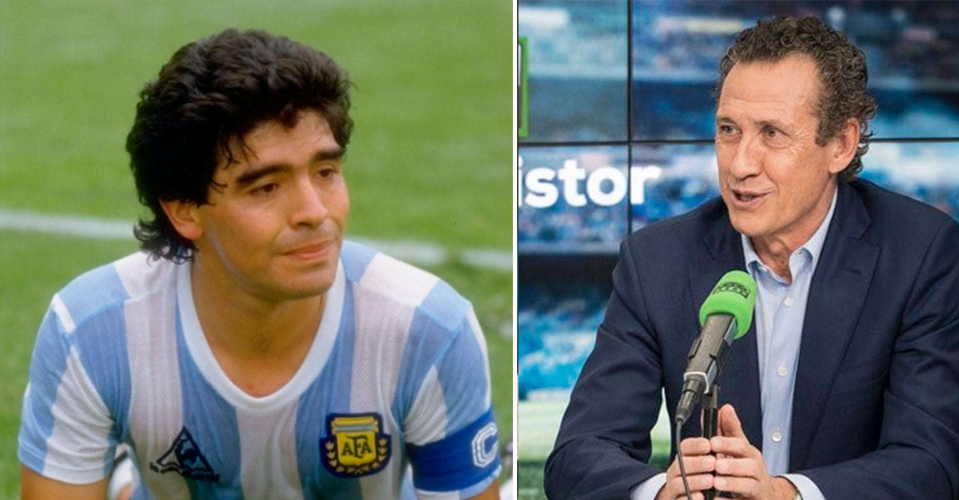 Valdano: "Maradona no le hizo daño a nadie más que a sí mismo y a su propio fútbol" Valdano: "Maradona no le hizo daño a nadie más que a sí mismo y a su propio fútbol"