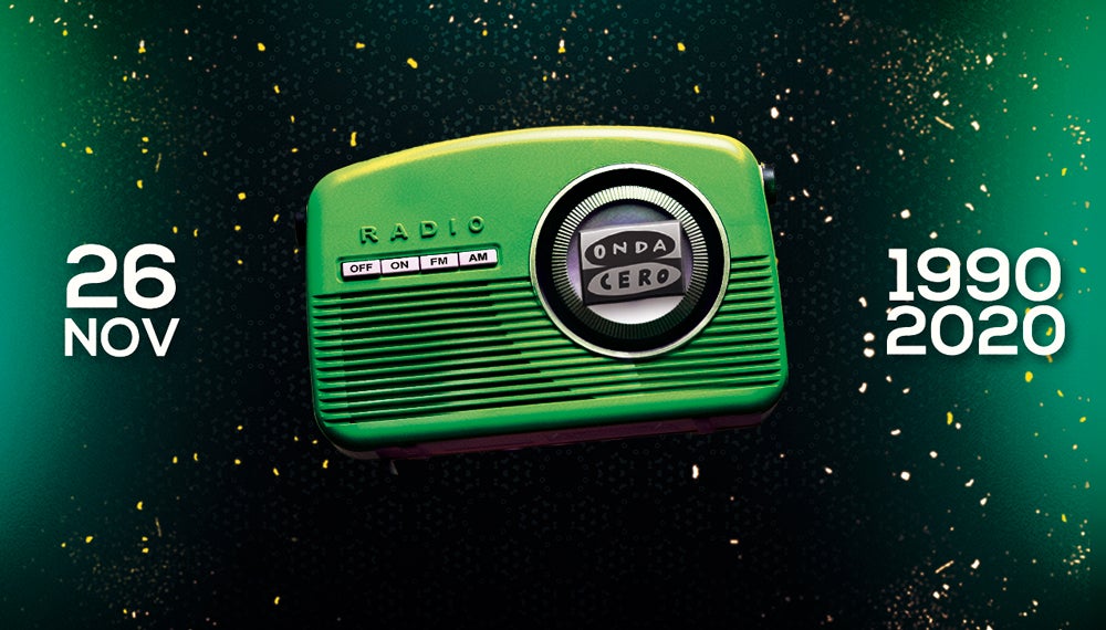Onda Cero cumple 30 años también en Aragón Onda Cero cumple 30 años también en Aragón