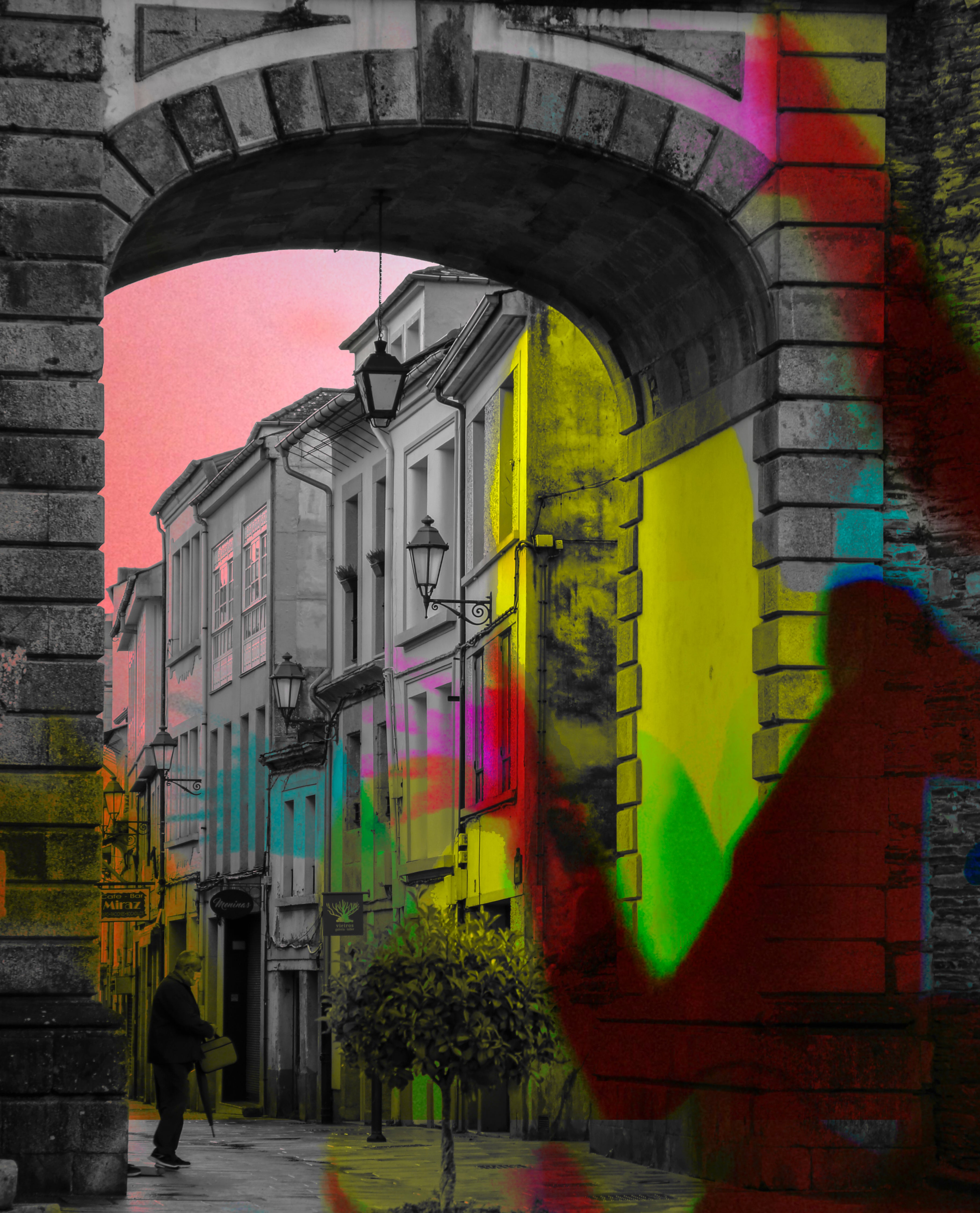"A sombra da muralla" luz e son para os 20 anos de Patrimonio da Humanidade "A sombra da muralla" luz e son para os 20 anos de Patrimonio da Humanidade