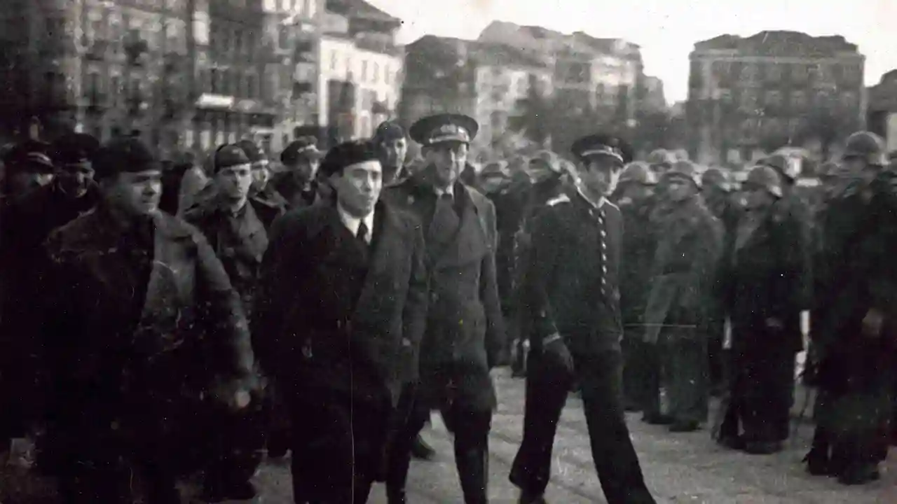 Belarmino Tomás, presidente del Consejo Soberano de Asturias y León, en una imagen de archivo de 1937 Belarmino Tomás, presidente del Consejo Soberano de Asturias y León, en una imagen de archivo de 1937
