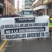 Los vendedores de mercadillos se han manifestado en Ciudad Real Los vendedores de mercadillos se han manifestado en Ciudad Real