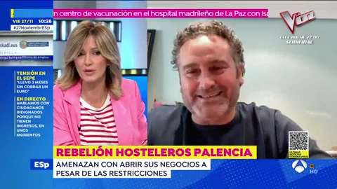 VÍDEO: Toni Speranza, hostelero de Guardo, en Espejo Público de Antena 3 VÍDEO: Toni Speranza, hostelero de Guardo, en Espejo Público de Antena 3
