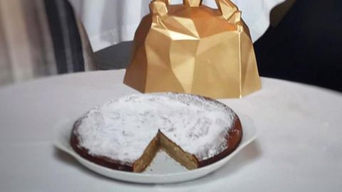 Tarta de casta&ntilde;as
