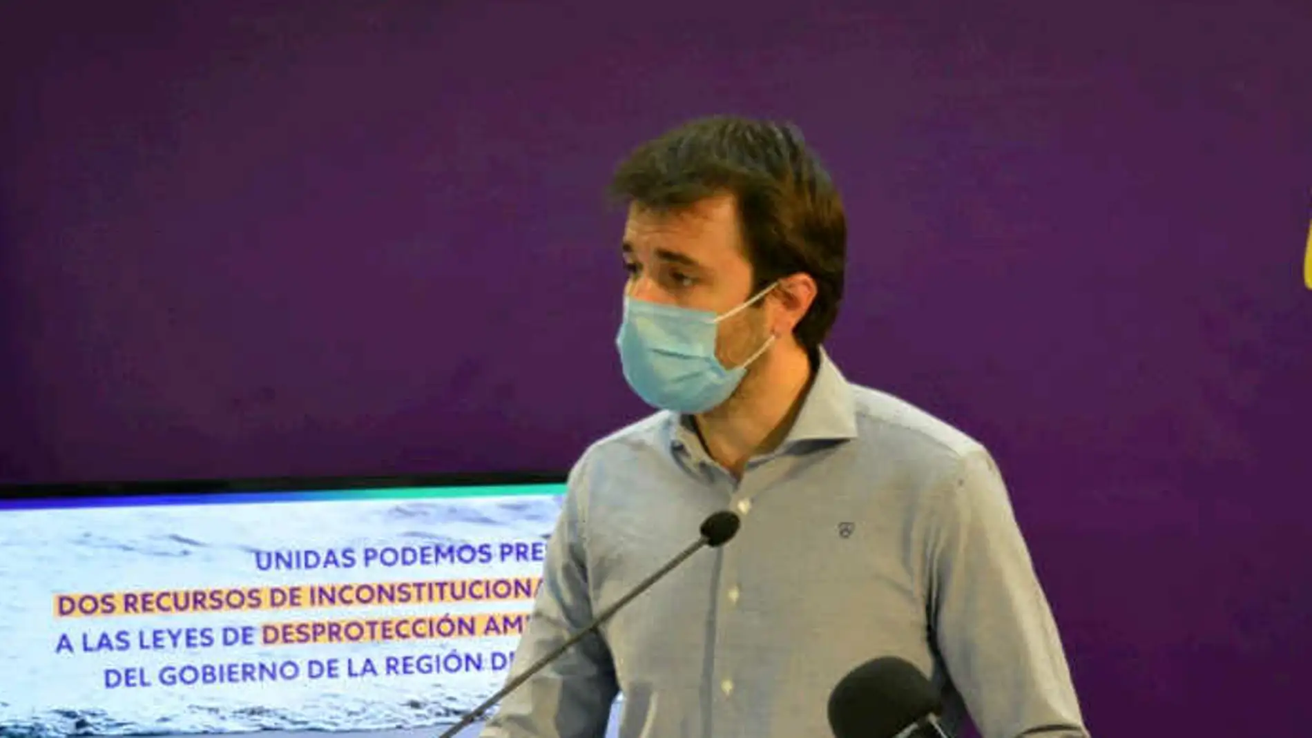 Javier Sánchez Serna, diputado de Podemos en el Congreso