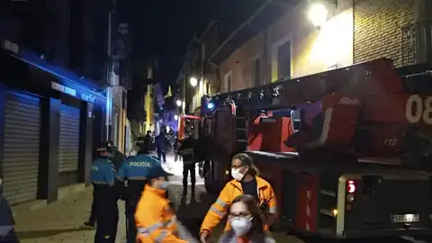 Se desploma un edificio en la Calle Juan de Arfe Se desploma un edificio en la Calle Juan de Arfe