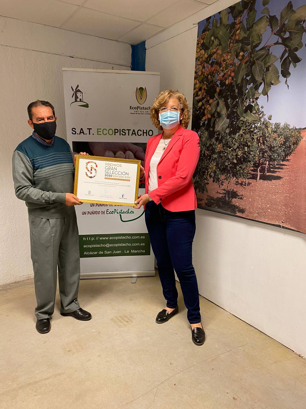 Los pistacheros de la comarca entre los Premios Gran Selección 2020 Los pistacheros de la comarca entre los Premios Gran Selección 2020
