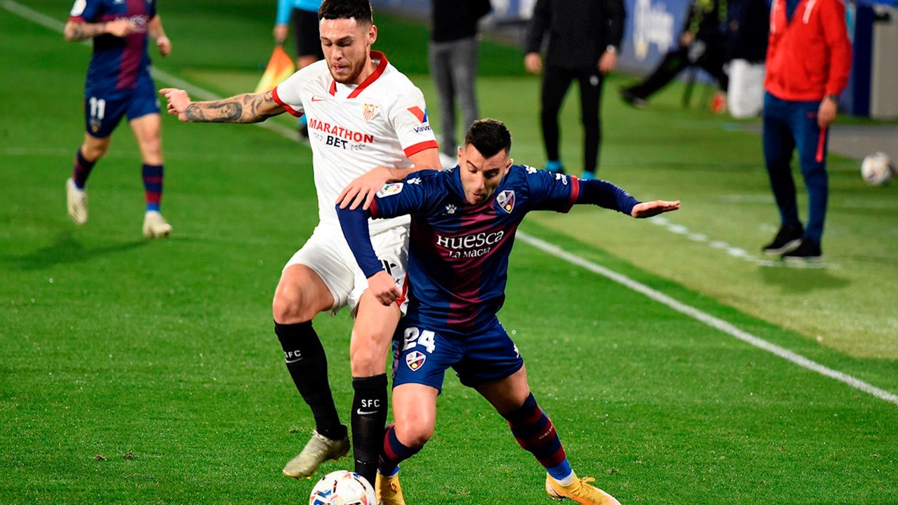 Gol Huesca 0 - 1 Sevilla: Un tanto de Nesyri da la victoria a los de Lopetegui Gol Huesca 0 - 1 Sevilla: Un tanto de Nesyri da la victoria a los de Lopetegui