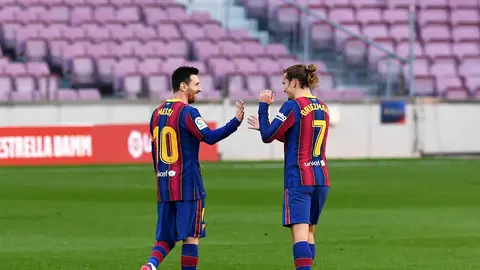 Messi y Griezmann Messi y Griezmann