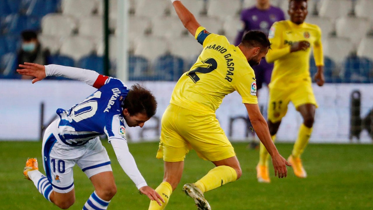 El lider se deja dos puntos en el Reale Arena frente al Villarreal El lider se deja dos puntos en el Reale Arena frente al Villarreal