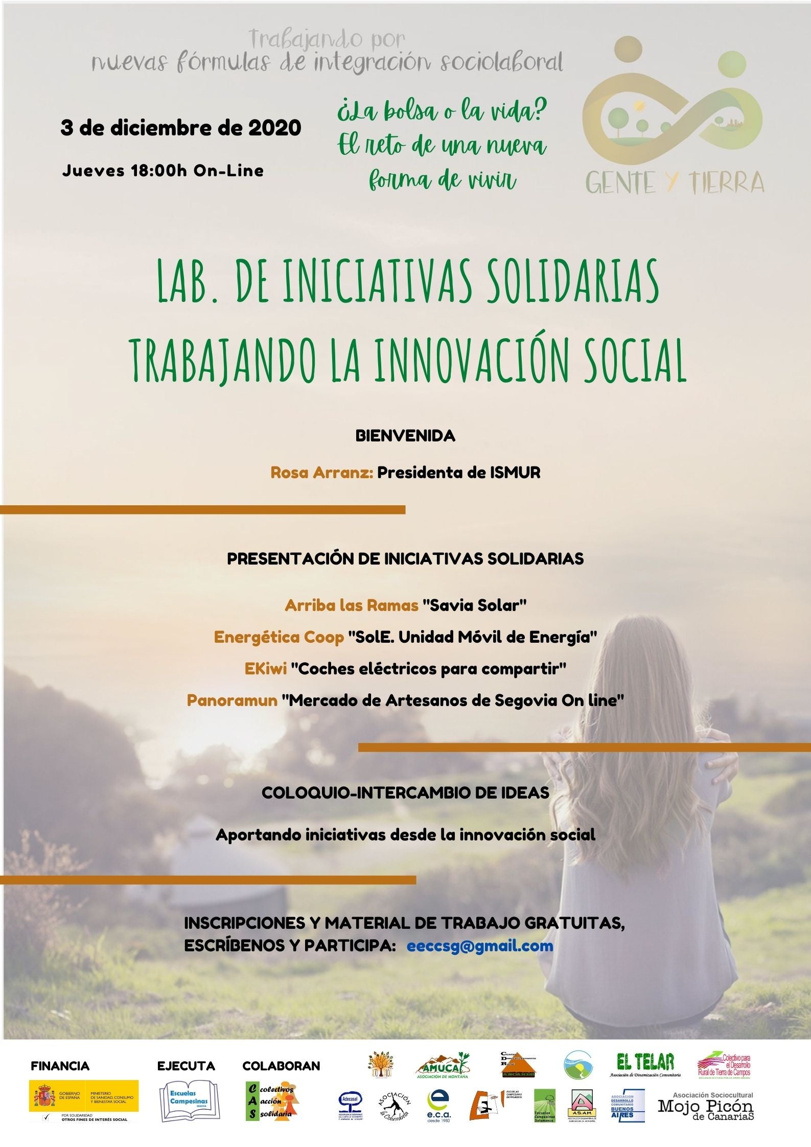 Escuelas Campesinas de Segovia realizan un encuentro online para trabajar y evitar la pérdida de biodiversidad Escuelas Campesinas de Segovia realizan un encuentro online para trabajar y evitar la pérdida de biodiversidad