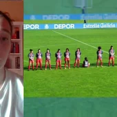 Paula Dapena, la futbolista que se negó a homenajear a Maradona Paula Dapena, la futbolista que se negó a homenajear a Maradona