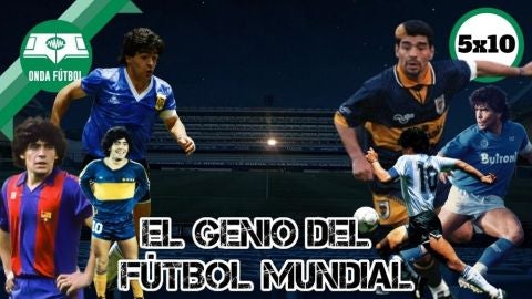 Maradona, el genio del f&uacute;tbol mundial 