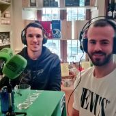 Oscar Muñoz y Javi Amorós, del UMA Antequera, en Onda Deportiva Málaga