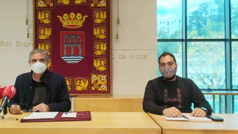 Isidoro Gamb&iacute;n y Juan Ram&oacute;n Barroso