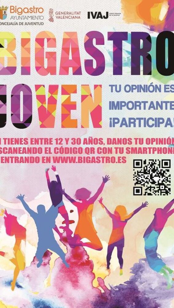 El programa Bigastro Joven busca conocer las necesidades de la juventud