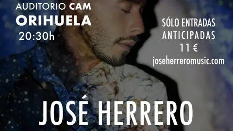 El artista oriolano presenta su disco 'La avenida universal' el próximo día 12 CONCIERTO DE JOSÉ HERRERO
