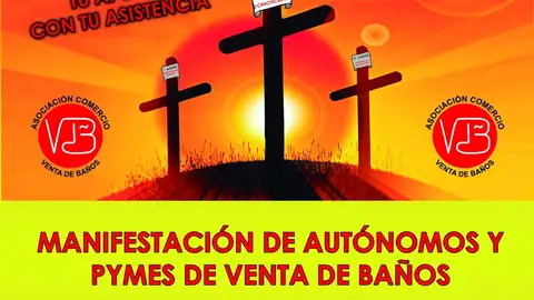 Autónomos y PYNES se manifestarán en Venta de Baños Economía