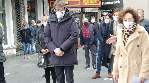 Concentraci&oacute;n en Vitoria, d&iacute;a mundial de la lucha contra el SIDA