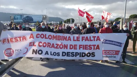 Movilizaciones de trabajadores de Fiesta Colombina, en Alcalá de Henares Movilizaciones de trabajadores de Fiesta Colombina, en Alcalá de Henares