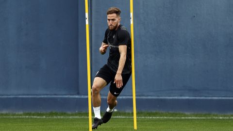 Iván Calero, jugador del Málaga CF