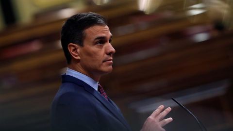El presidente del Gobierno, Pedro S&aacute;nchez