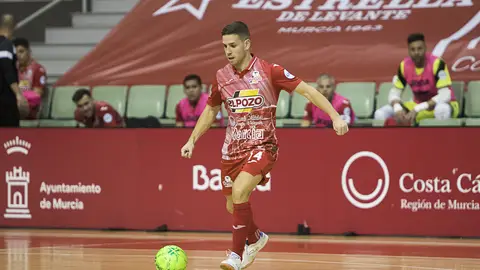 Fernando Aguilera, jugador de Elpozo Murcia Fernando Aguilera, jugador de Elpozo Murcia