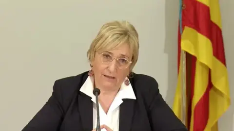 Ana Barceló, consellera de Sanidad Ana Barceló, consellera de Sanidad